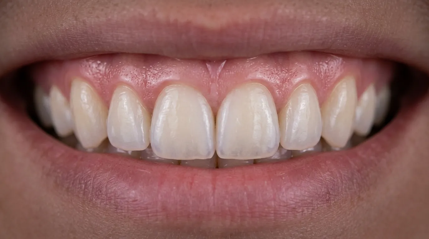 Resultado após o tratamento odontológico estético com Visagismo Dental.